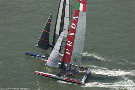 Luna Rossa win Louis Vuitton Cup Semi.